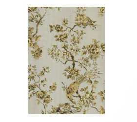  A modern WALPAPER WITH A BIRD DESIGN BEIGE AND GOLD 